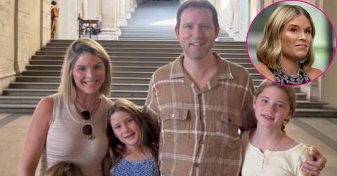 Photo of Jenna Bush Hager, Henry Hager and their kids