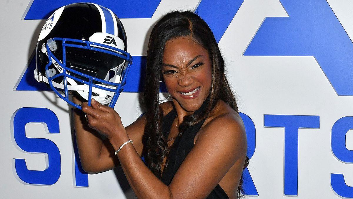 Image of She joked she had ‘finally become Jimmy Kimmel.'