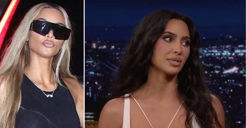 Composite photo of Kim Kardashian.