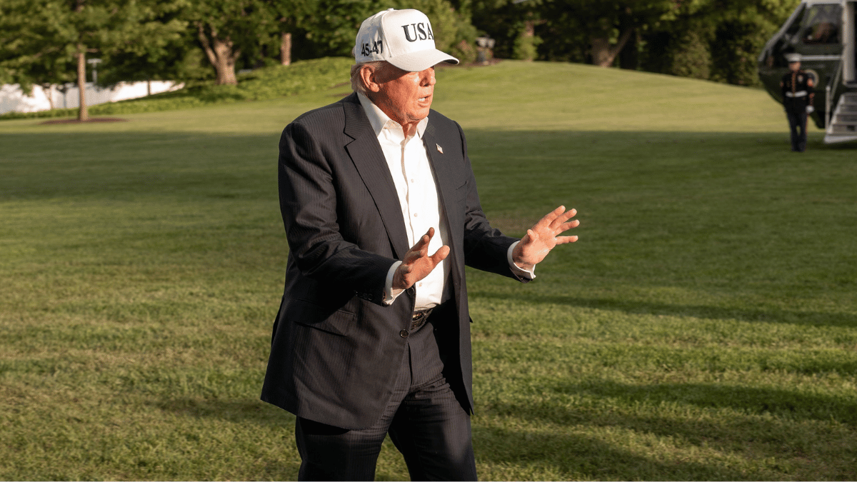 Image of Donald Trump bashed NBC after ending his 'Meet the Press' interview.
