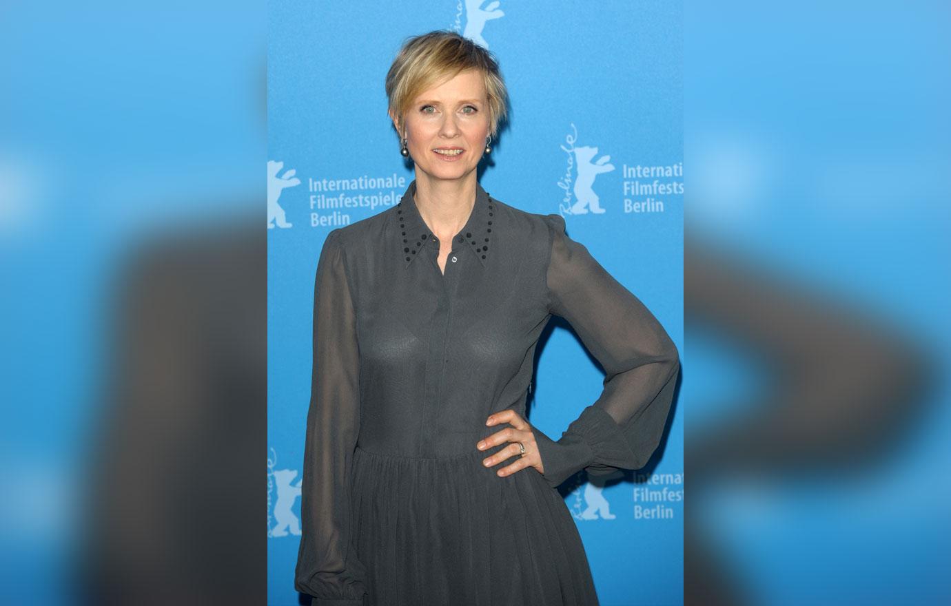 Kim cattrall supports cynthia nixon