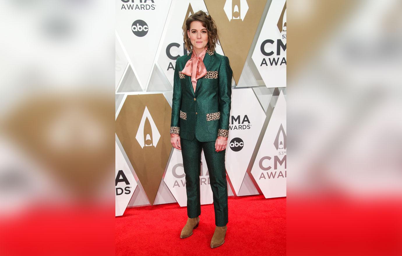 Brandi Carlile On Red Carpet At CMA Awards 2019