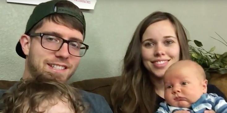 Video jessa duggar welcomes baby name henry hero