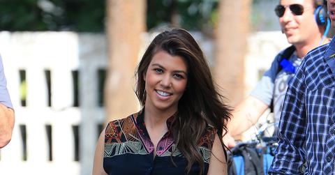 Kourtney Kardashian and Jonathan Cheban go shopping at Bal Harbor Mall in Bal Harbor, FL