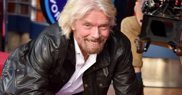 Richard branson post pic