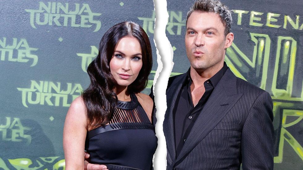 Megan fox brian austin green split break up