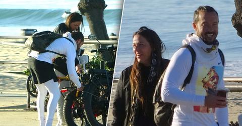 Pastor Carl Lentz and Wife Laura looking happy