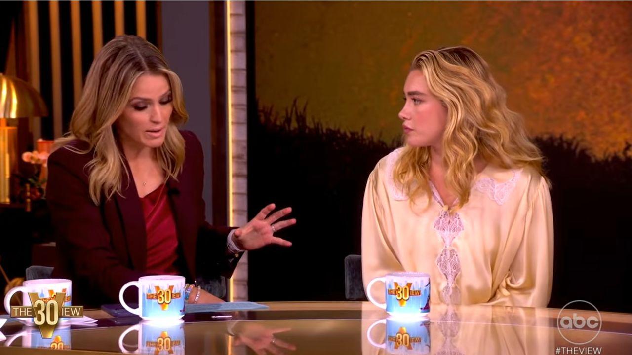 Image of Sara Haines and Florence Pugh