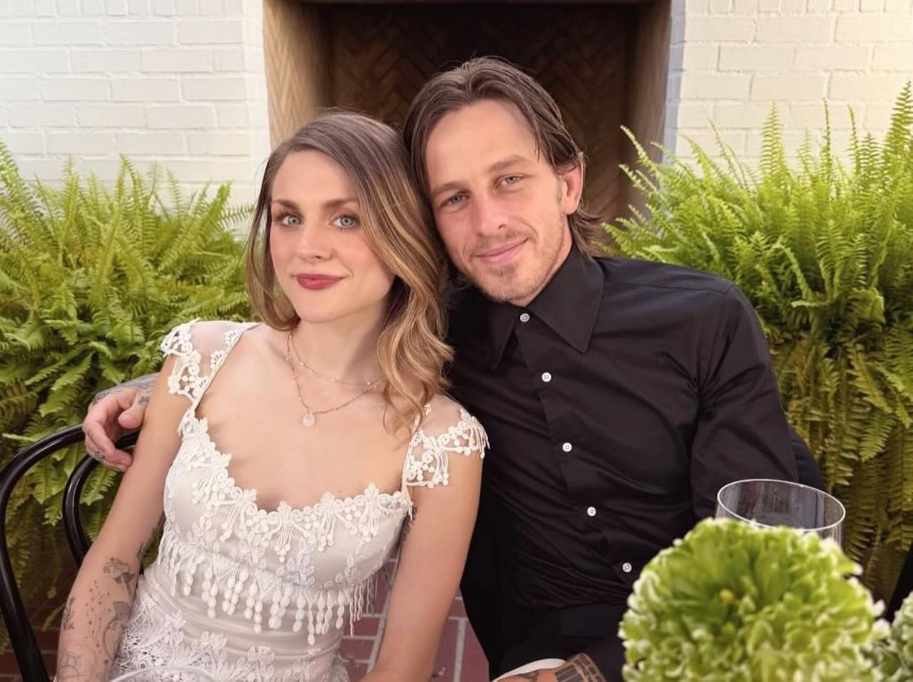 Tony Hawk's Son Riley Marries Francis Bean Cobain See First Photo