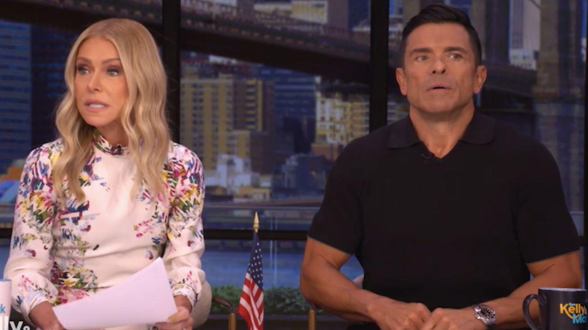 Image of Kelly Ripa shared that hugging your dog does not 'have the same meaning' as when humans hug.