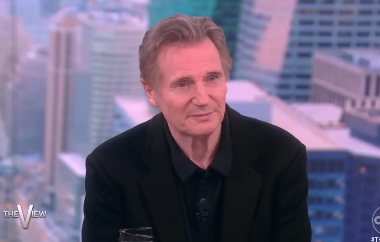 liam neeson admits he was uncomfortable on the view