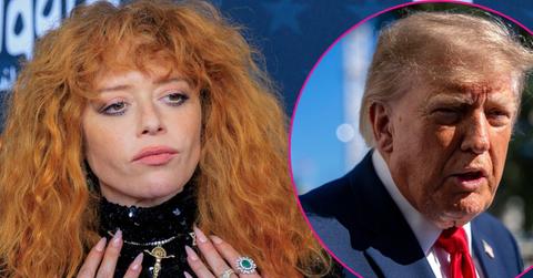 Image of Natasha Lyonne and Donald Trump