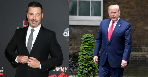 jimmy kimmel fires back trump