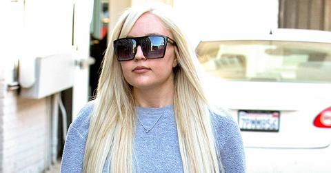 Amanda Bynes visits a West Hollywood salon