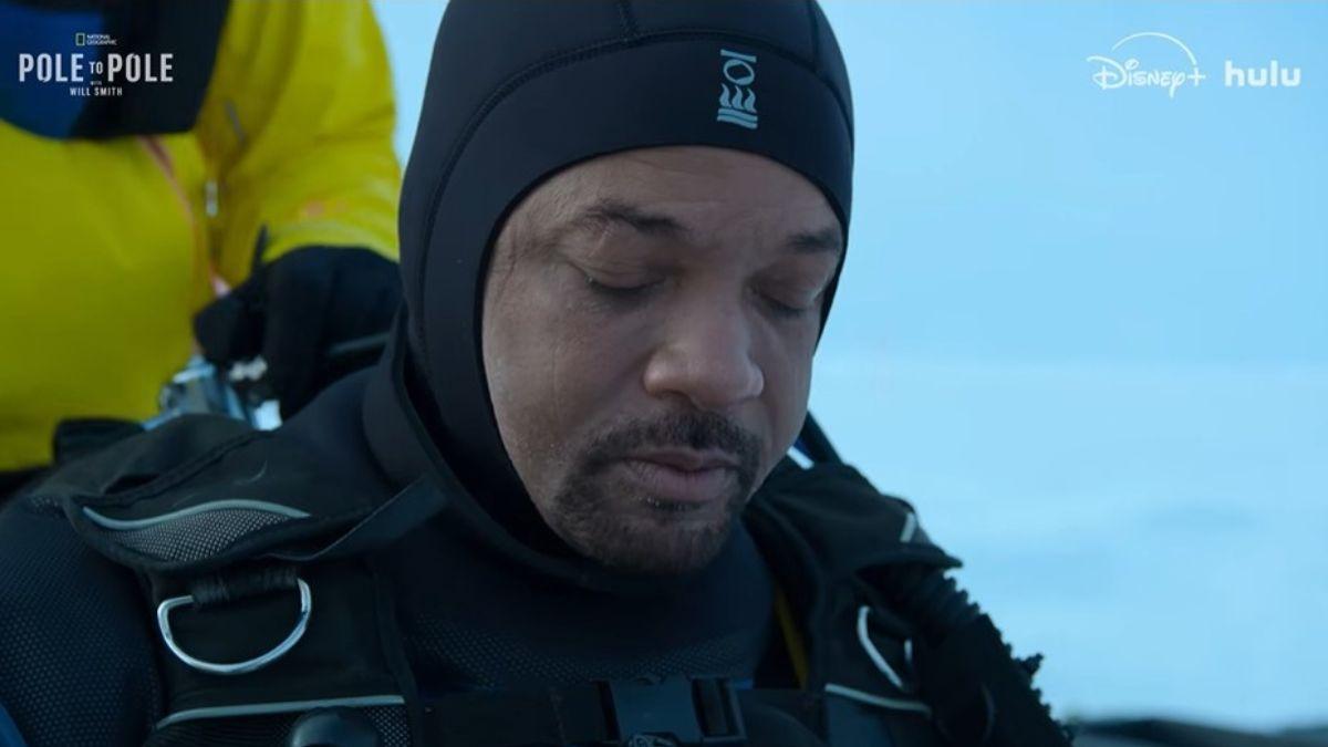image of Will Smith said he accidentally pulled off his mask during the dive.