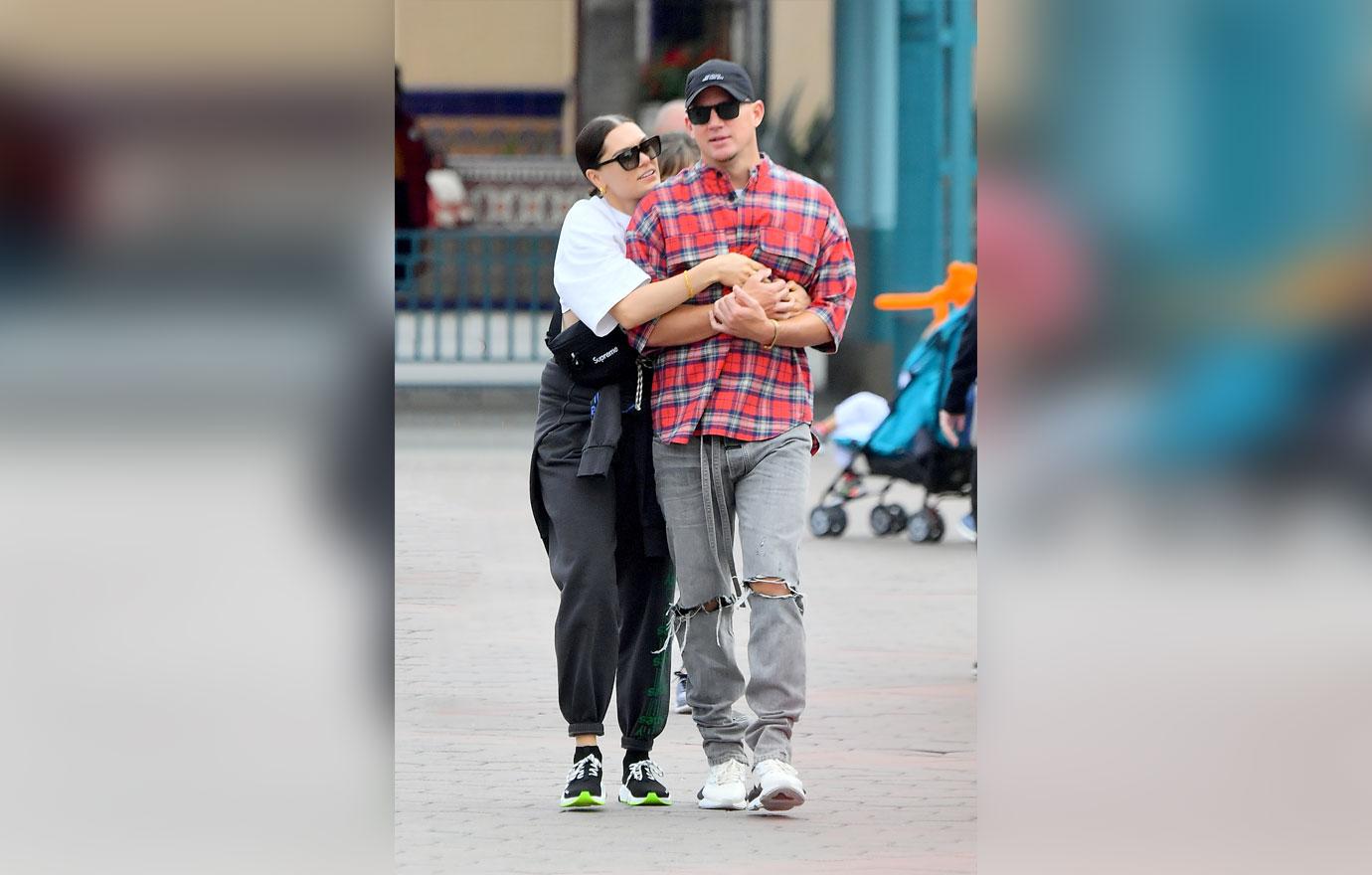 Channing Tatum And Jessie J Cuddling