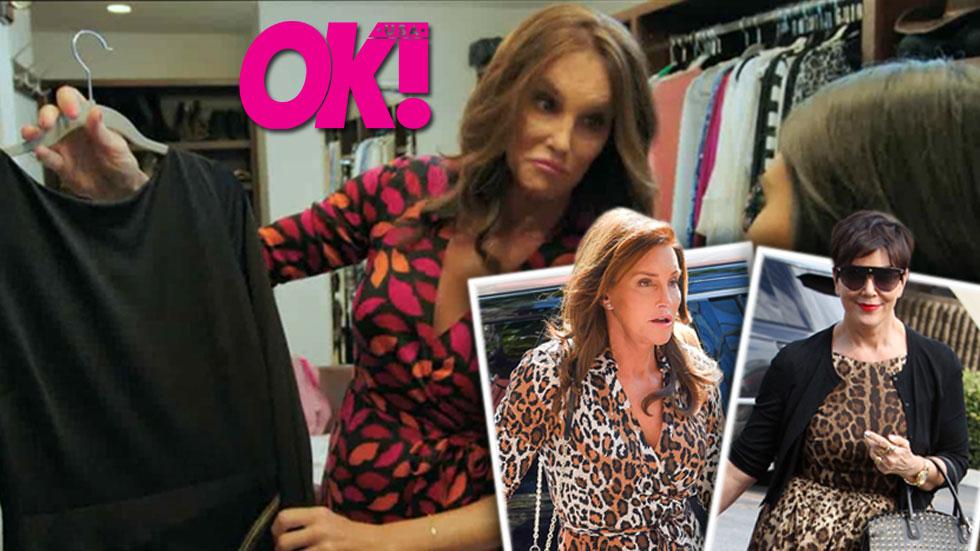 Kris jenner caitlyn jenner identical fashion