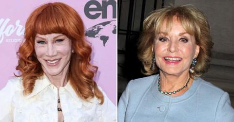 Photo of Kathy Griffin and Barbara Walters