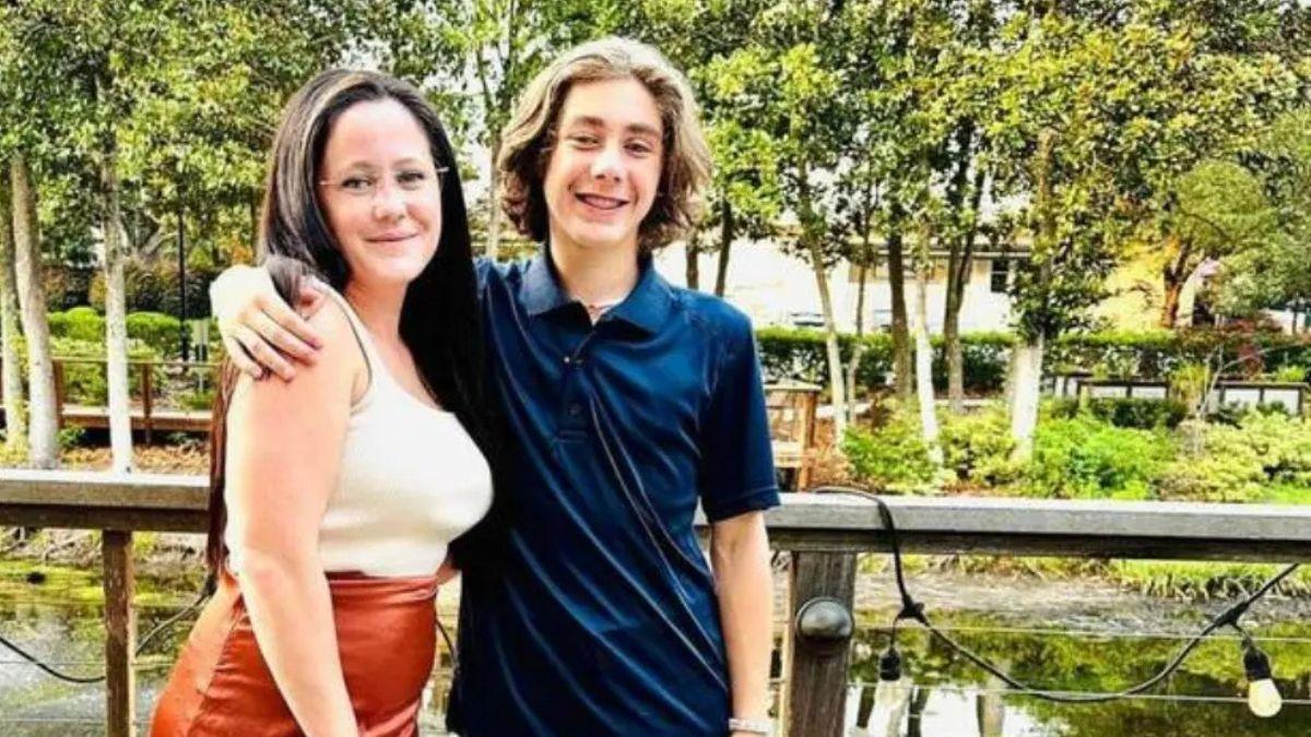 image of Jenelle Evans and Jace