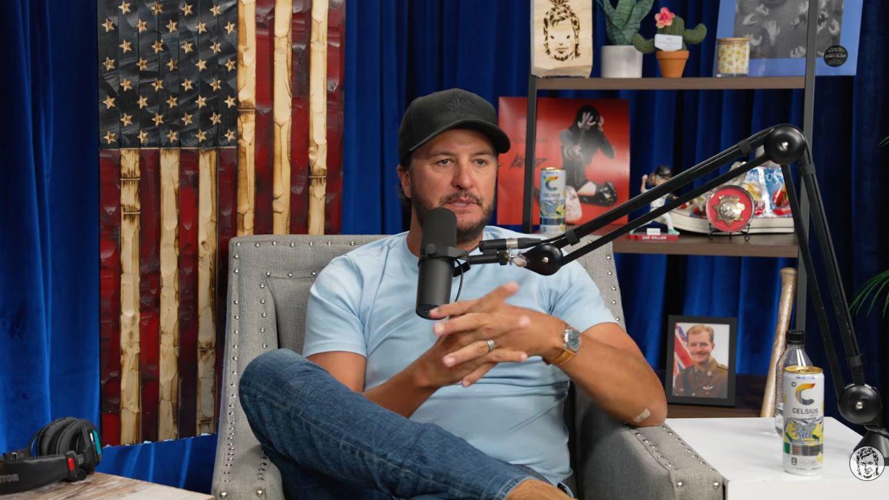 Photo of Luke Bryan discussed the controversy with Theo Von.