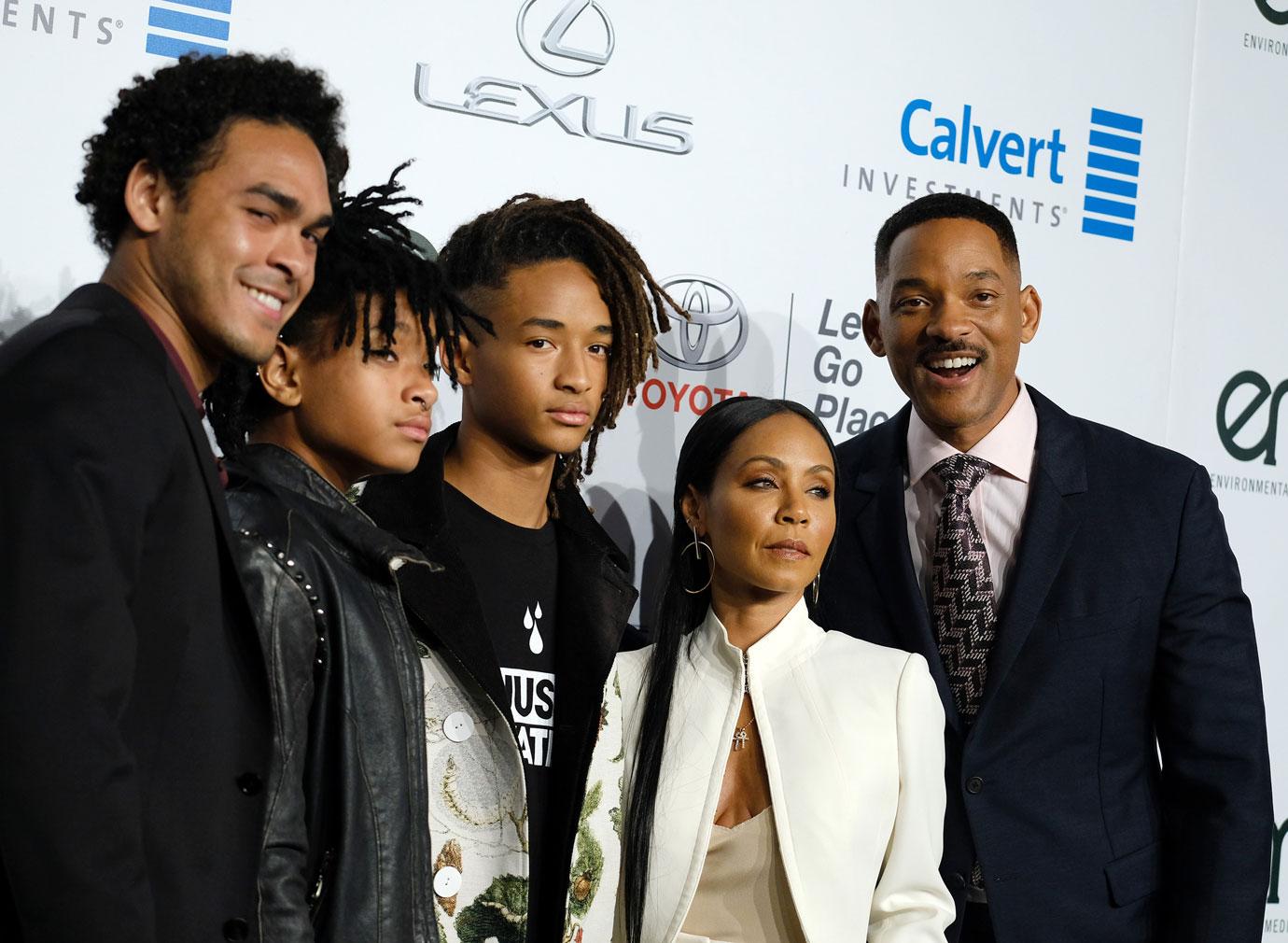 Will smith entire family