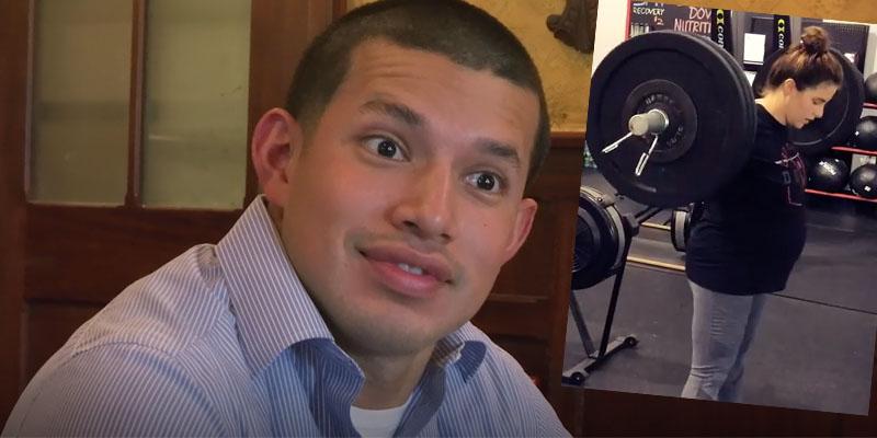 Javi marroquin instagram pregnant girlfriend lauren due date workout