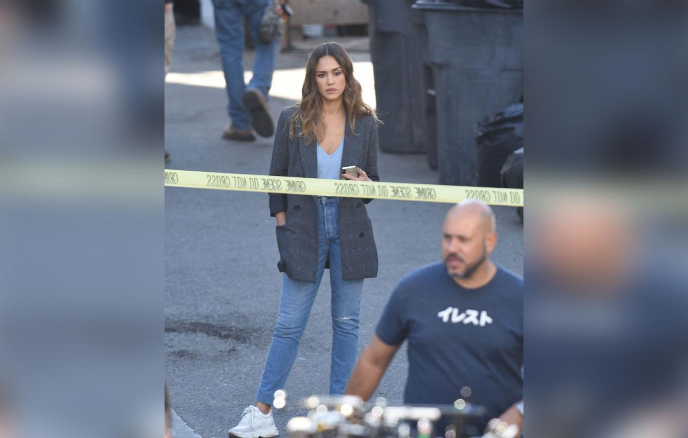 EXCLUSIVE: Jessica Alba Filming LA&#8217;s Finest