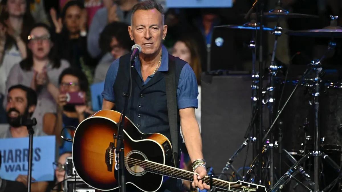 image of Bruce Springsteen has maintained he is not worried about losing fans over his political stances.