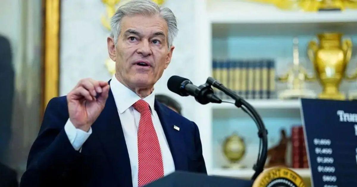 image of Dr. Mehmet Oz revealed testicles allegedly cost extra for kids having gender-affirming surgery.