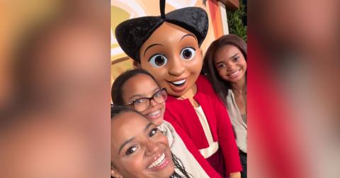 pic of Kyla Pratt & daughters.