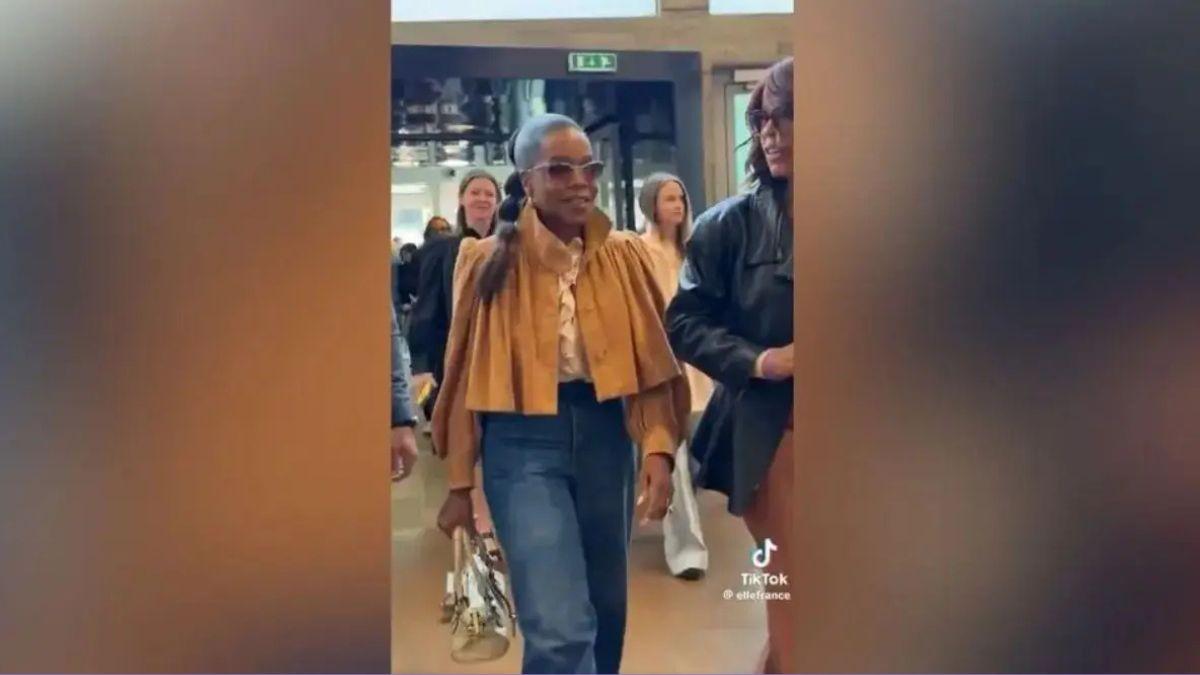 Image of Oprah Winfrey was accused of walking like she was an elderly woman.