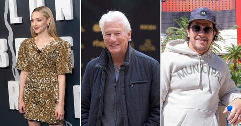 Composite photos of Richard Gere, Amanda Seyfried and Mark Wahlberg