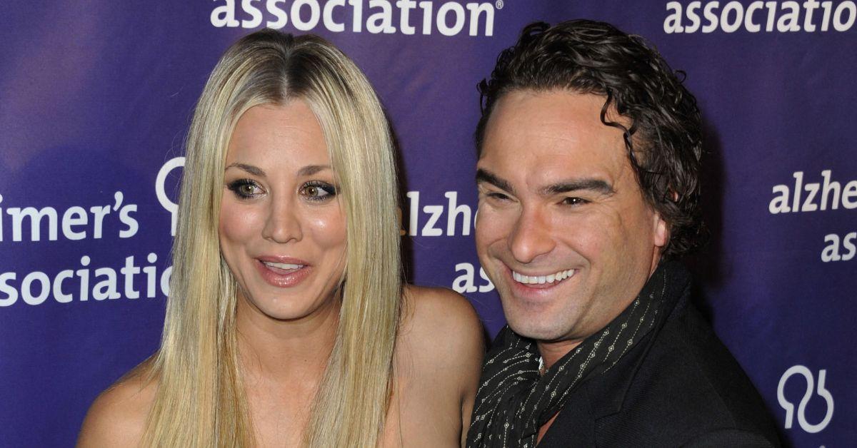 johnny galecki and kaley cuoco