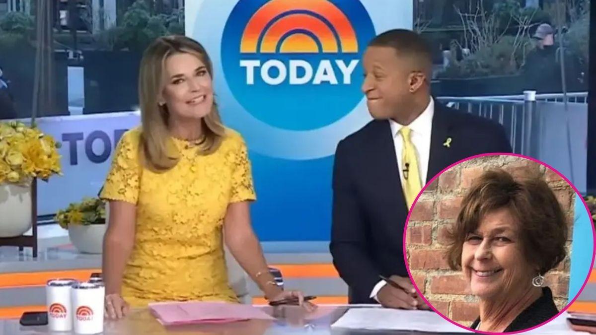image of Savannah Guthrie returned to her chair on 'Today' last Monday, April 6.