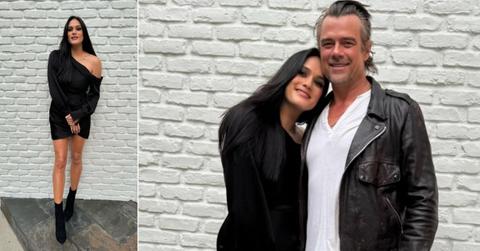 Composite photos of Audra Mari and Josh Duhamel