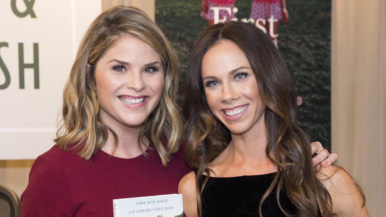  Image of Jenna Bush Hager and Barbara Bush.