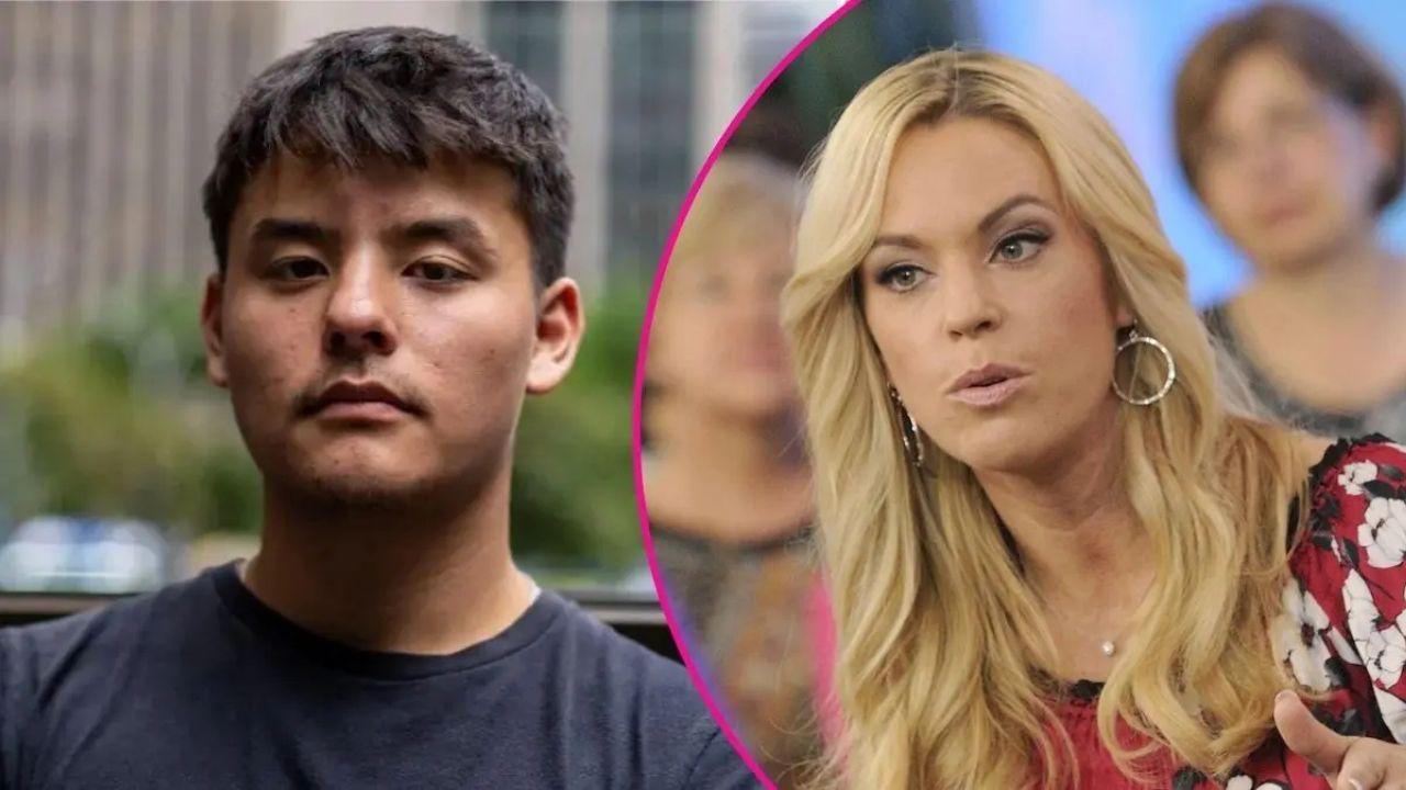 Split photo of Collin Gosselin & Kate Gosselin