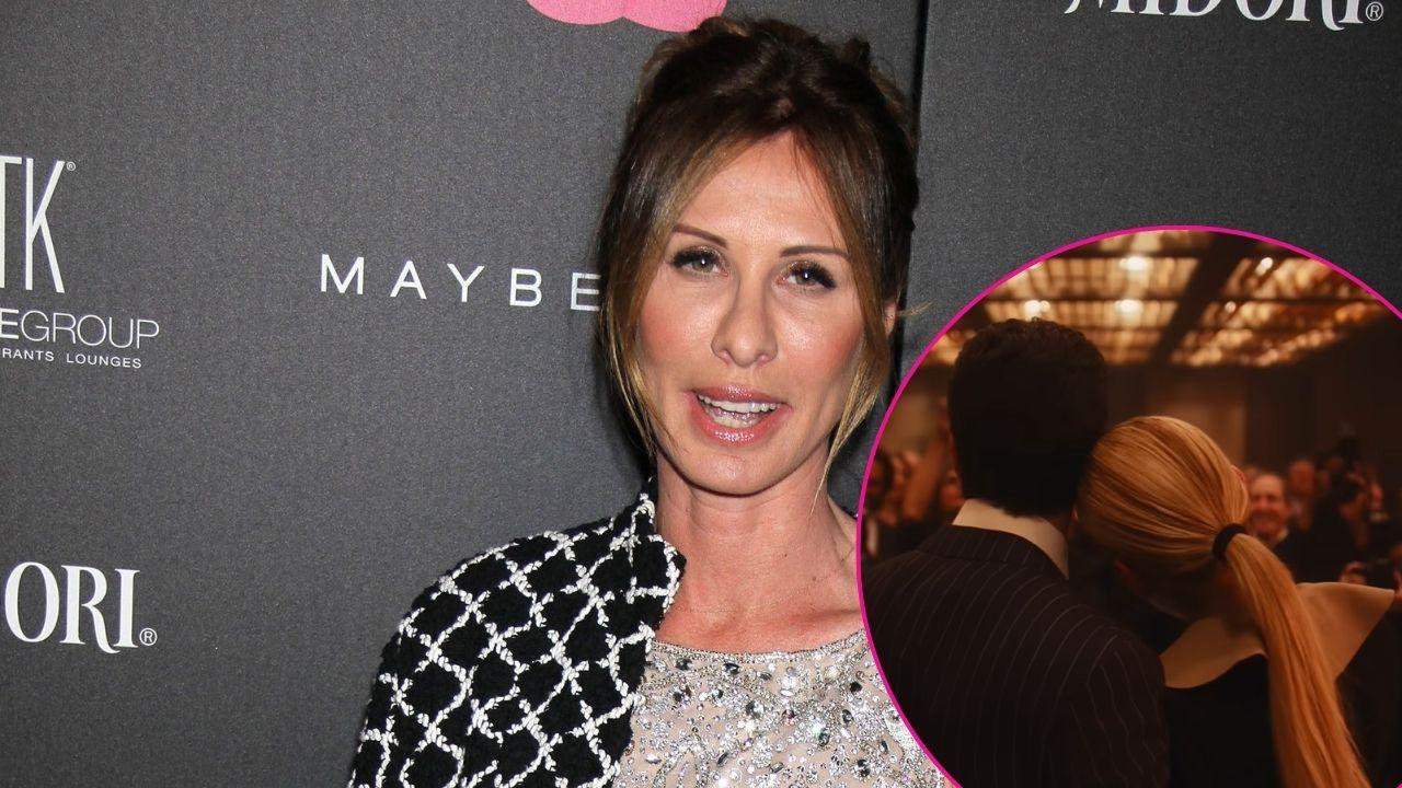 Split photo of Carole Radziwill and 'Love Story'