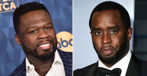 Composite photo of 50 Cent and Sean 'Diddy' Combs.