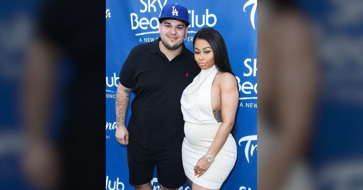 Photo of Blac Chyna and Rob Kardashian dated from 2016 to 2017.
