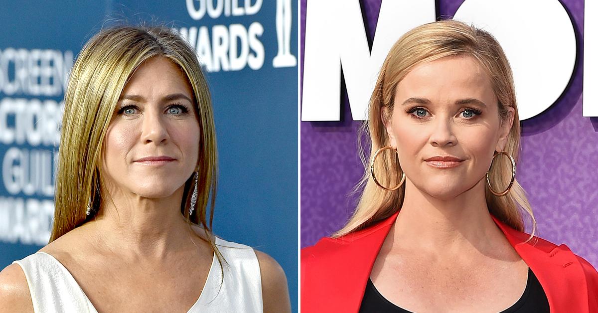 jennifer aniston mysteriously missing the morning show red carpet rift reese witherspoon