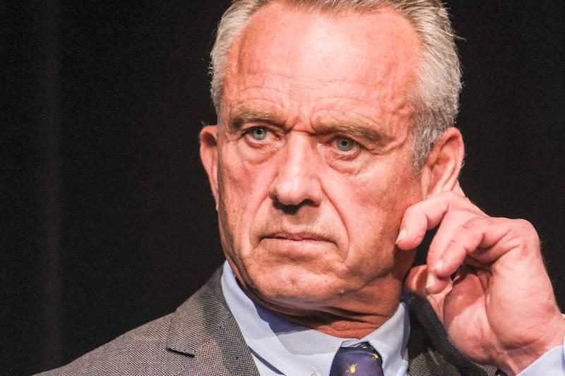 Robert F. Kennedy Jr. Struggles To Find Speech During Campaign Launch