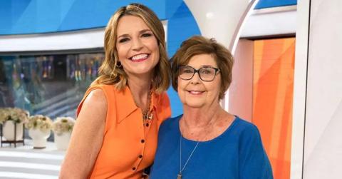 photo of savannah guthrie and mom nancy guthrie