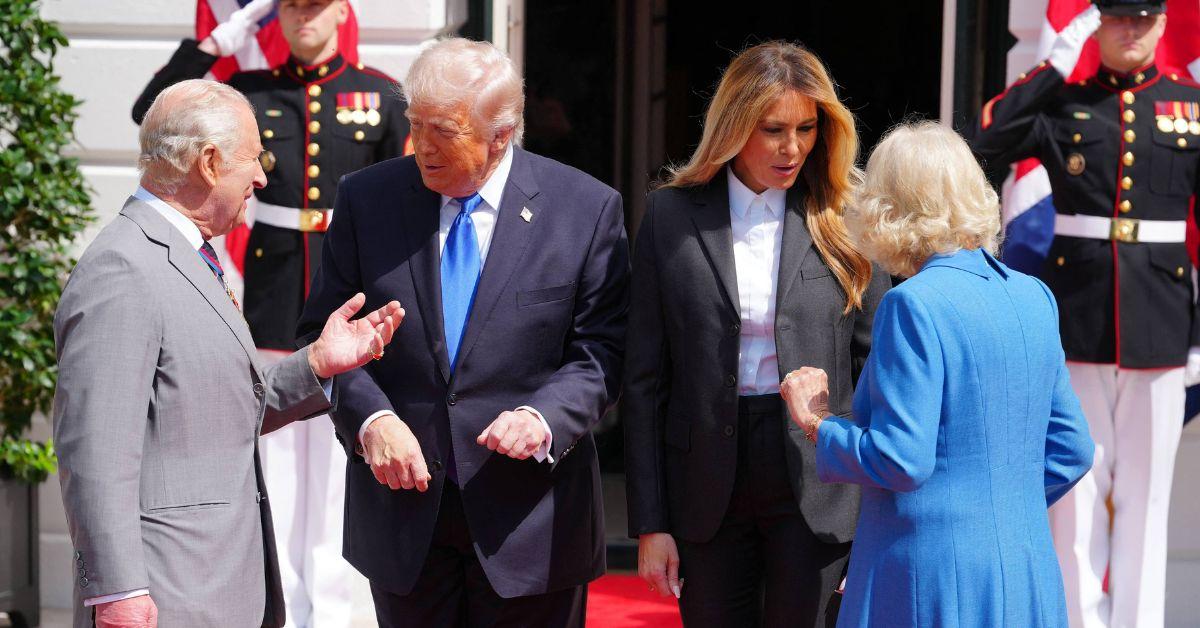 image of Camilla also discussed meeting Donald Trump and Melania Trump, keeping her comments light and positive.