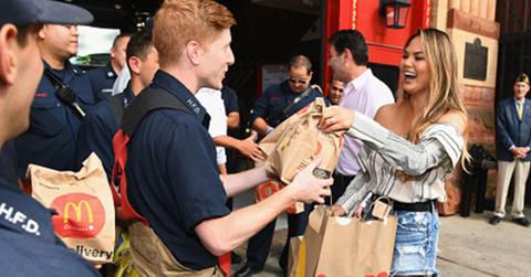Chrissy teigen mcdelivery launch feature