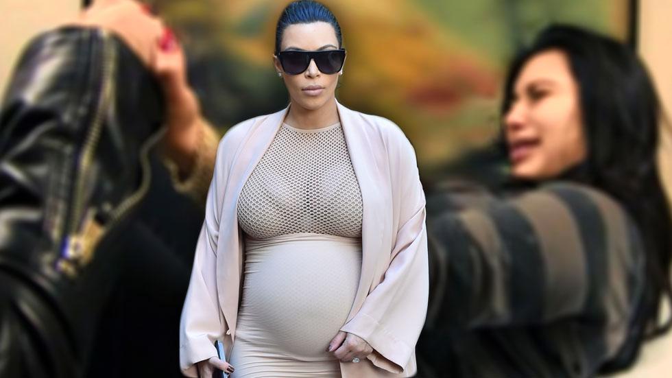 Kim kardashian baby breech