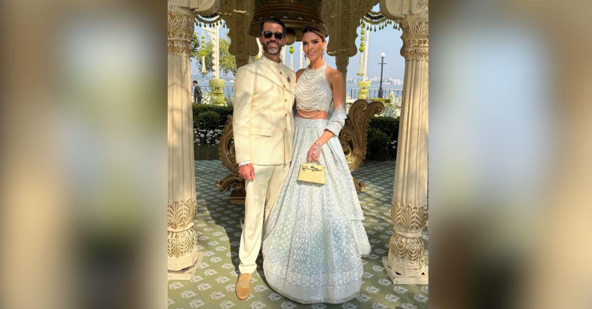 Donald Trump Jr. & Bettina Anderson Attend Wedding In India: Photos