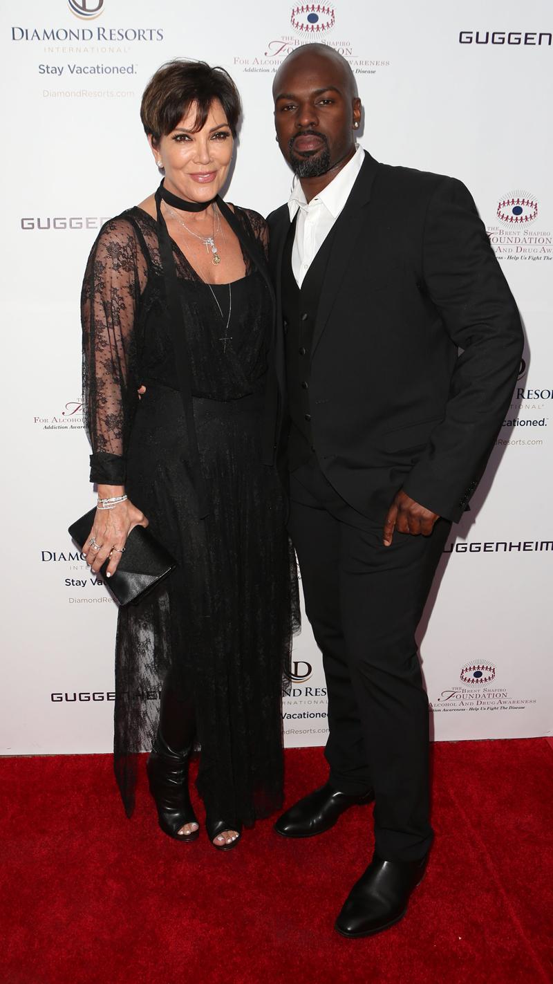 kris jenner corey gamble engaged wedding