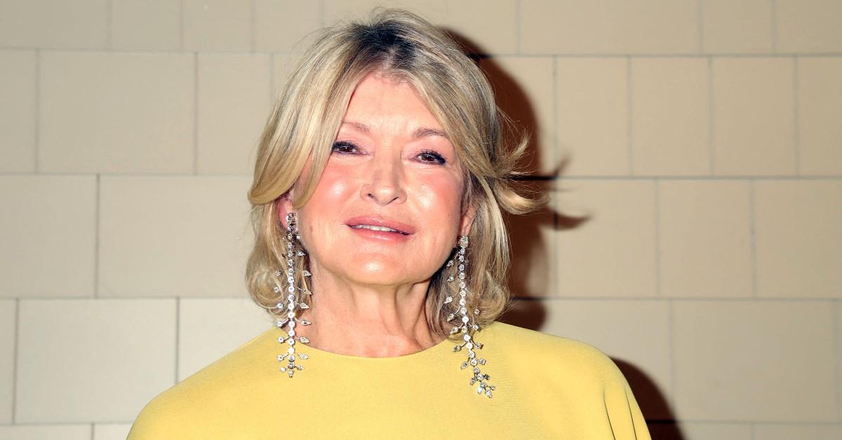 Martha Stewart 'not in the position' to take care of a man