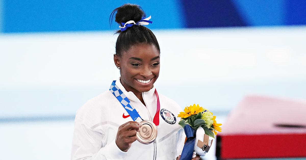 simone biles wins bronze only tokyo olympics individual event ok